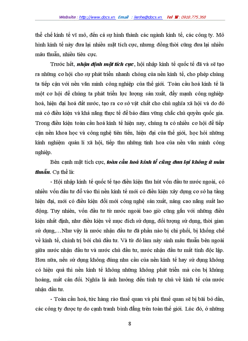 image for page Phép biện chứng về mâu thuẫn và việc phân tích mâu thuẫn giữa xây dựng kinh tế độc lập tự chủ với hội nhập kinh tế quốc tế