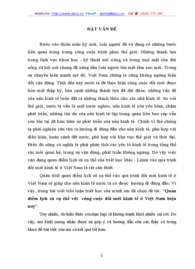 image for page Quan điểm lịch sử cụ thể với công cuộc đối mới kinh tế ở Việt Nam hiện nay