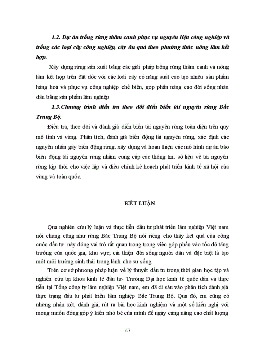image for page Một số giải pháp đẩy mạnh đầu tư phát triển lâm nghiệp bắc trung bộ