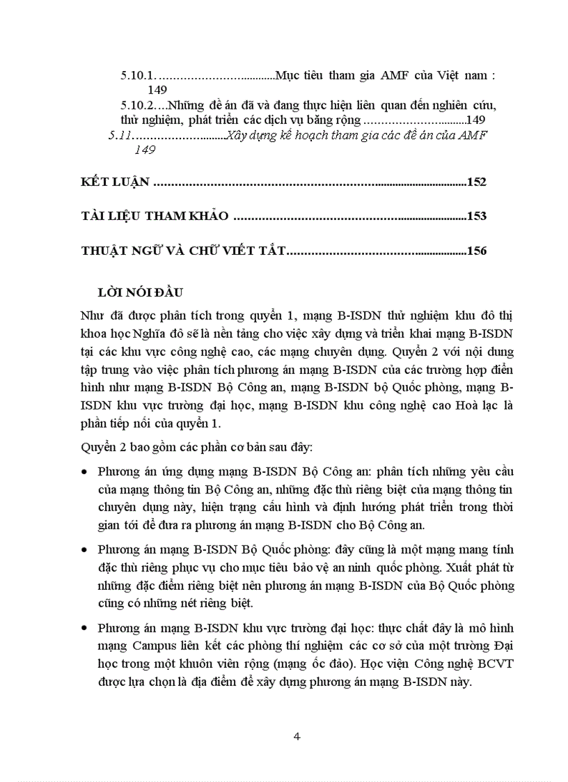 image for page Nghiên cứu tiếp thu công nghệ tiên tiến để thiết lập và tổ chức khai thác thử mạng thông tin liên kết số đa dịch vụ băng rộng b isdn