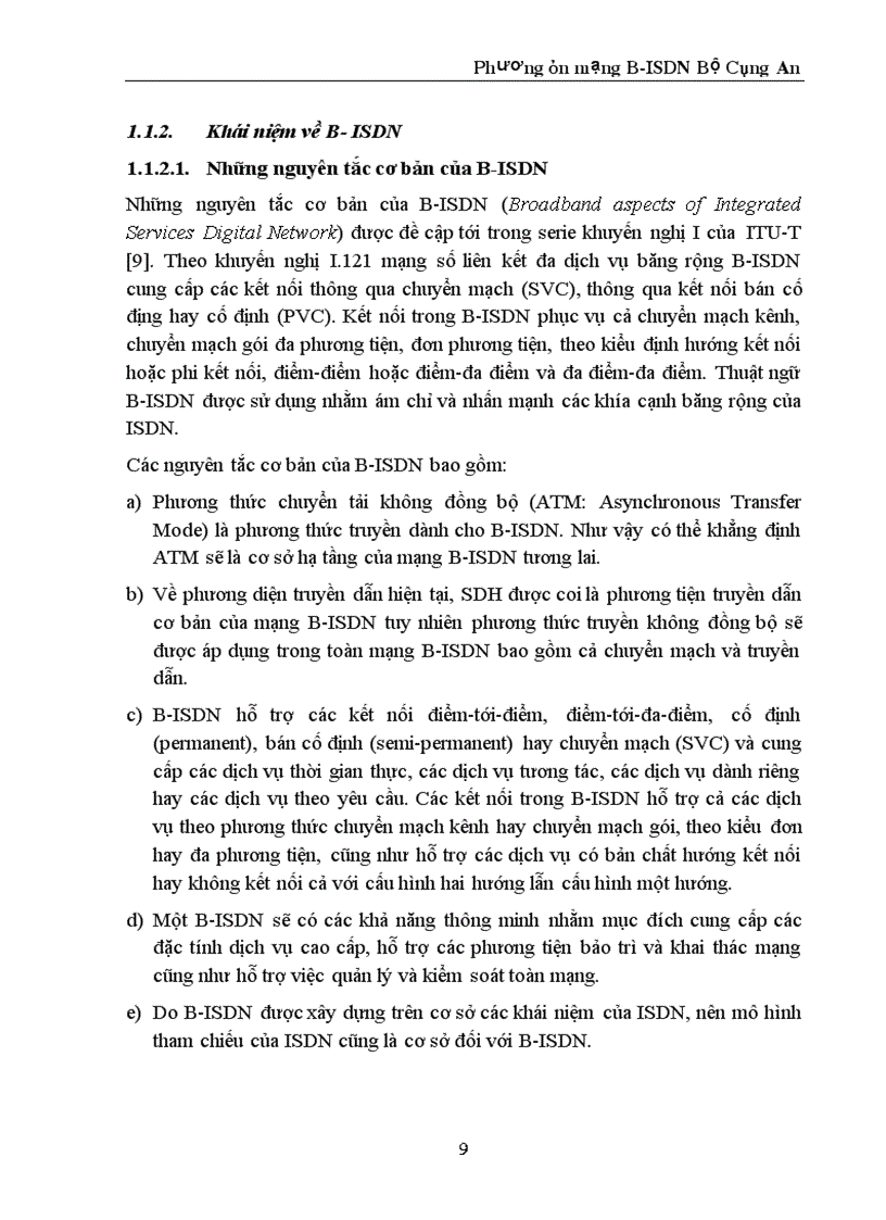 image for page Nghiên cứu tiếp thu công nghệ tiên tiến để thiết lập và tổ chức khai thác thử mạng thông tin liên kết số đa dịch vụ băng rộng b isdn