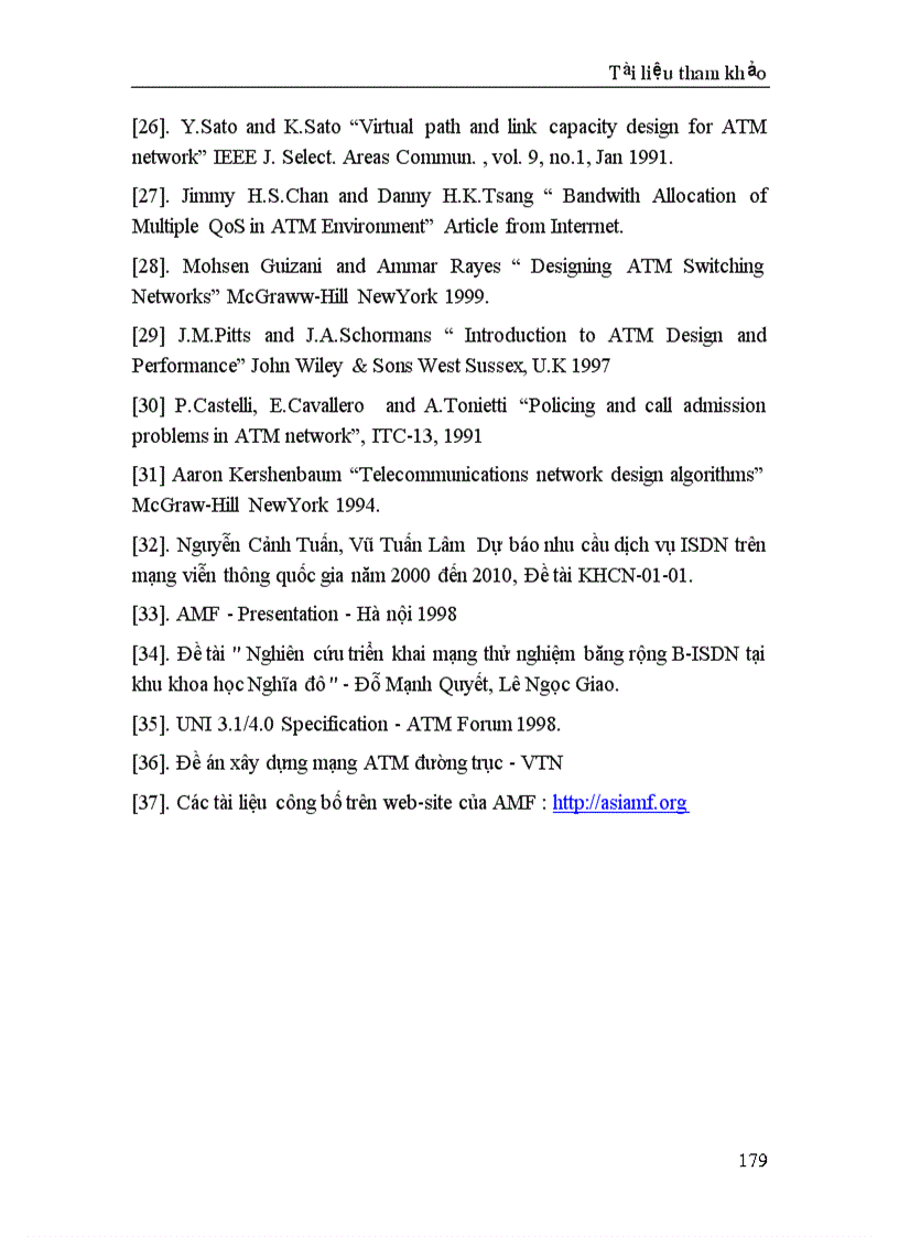 image for page Nghiên cứu tiếp thu công nghệ tiên tiến để thiết lập và tổ chức khai thác thử mạng thông tin liên kết số đa dịch vụ băng rộng b isdn