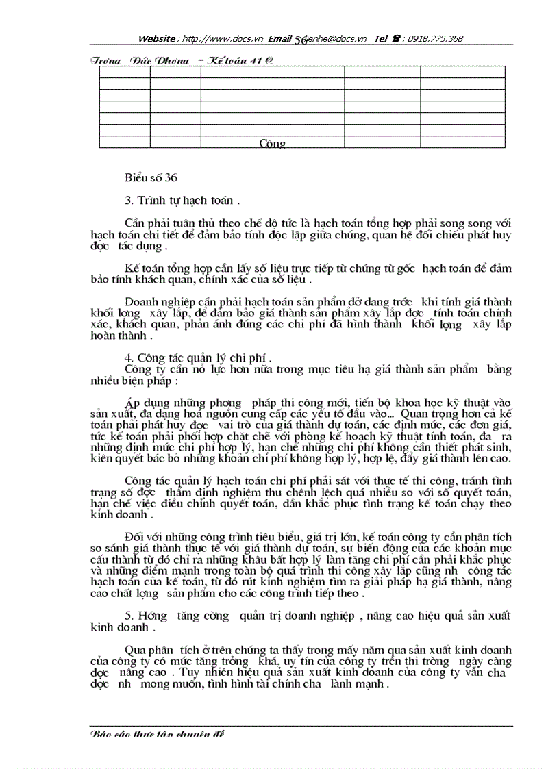 image for page Phương hướng hoàn thiện công tác hạch toán chi phí sản xuất và tính giá thành sản phẩm tại công ty xây dựng và lắp máy điện nước số 3