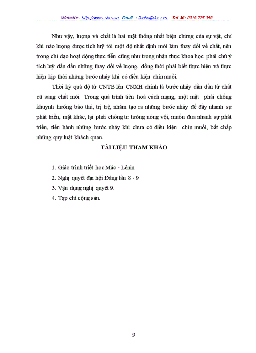 image for page Phân tích nội dung qui luật từ những thay đổi về lượng dẫn đến sự thay đổi về chất và ngược lại Việc nhận thức và vận dụng