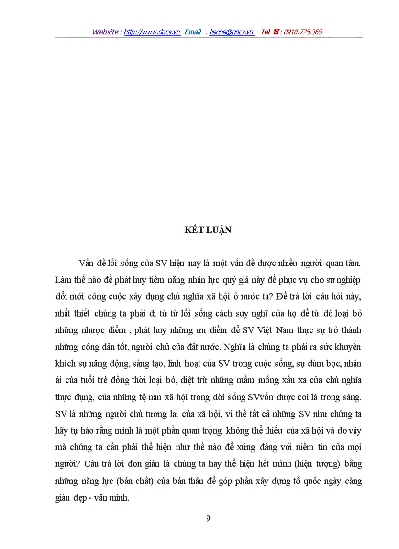 image for page Dùng cặp phạm trù bản chất hiện tượng phân tích lối sống của sinh viên Việt Nam hiện nay