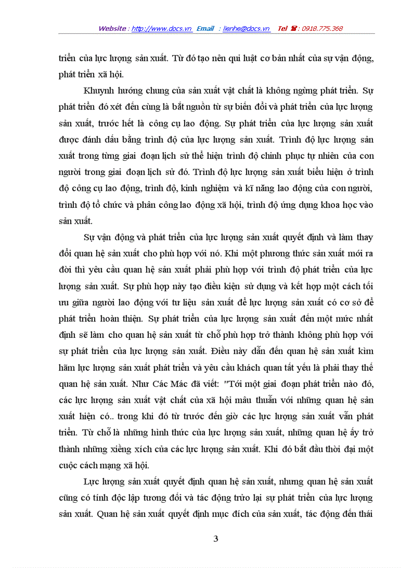 image for page Vận dụng quan điểm triết học Mác xit về qui luật quan hệ sản xuất phải phù hợp với trình độ lực lượng sản xuất để phát triển những thành tựu hạn chế