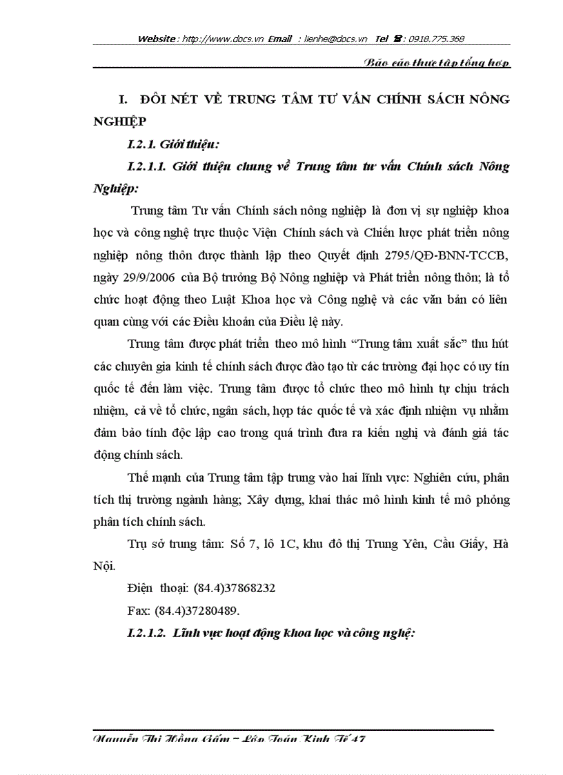 image for page Viện chính sách và chiến lược phát triển nông nghiệp nông thôn và trung tâm tư vấn chính sách nông nghiệp