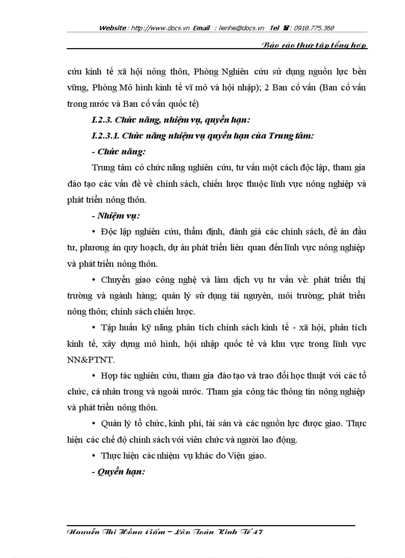 image for page Viện chính sách và chiến lược phát triển nông nghiệp nông thôn và trung tâm tư vấn chính sách nông nghiệp