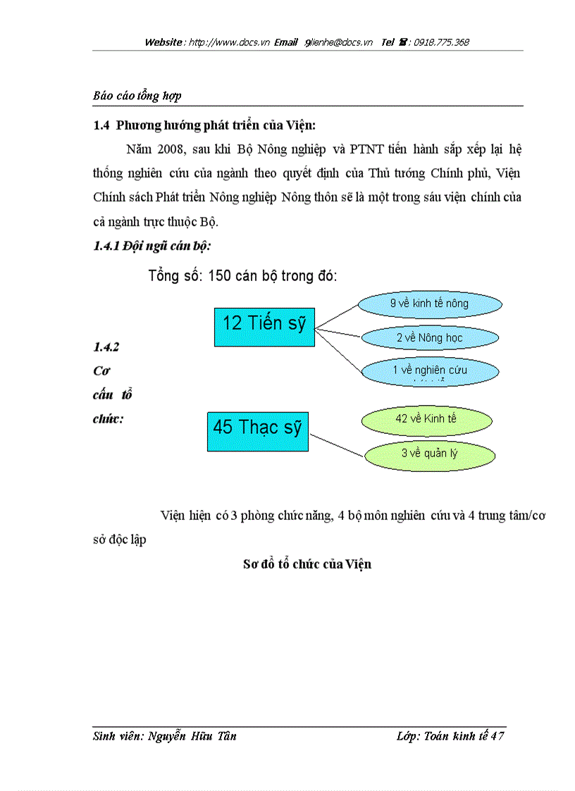 image for page Tổng quan về Viện Chính sách và Chiến lược Phát triển Nông nghiệp Nông thôn