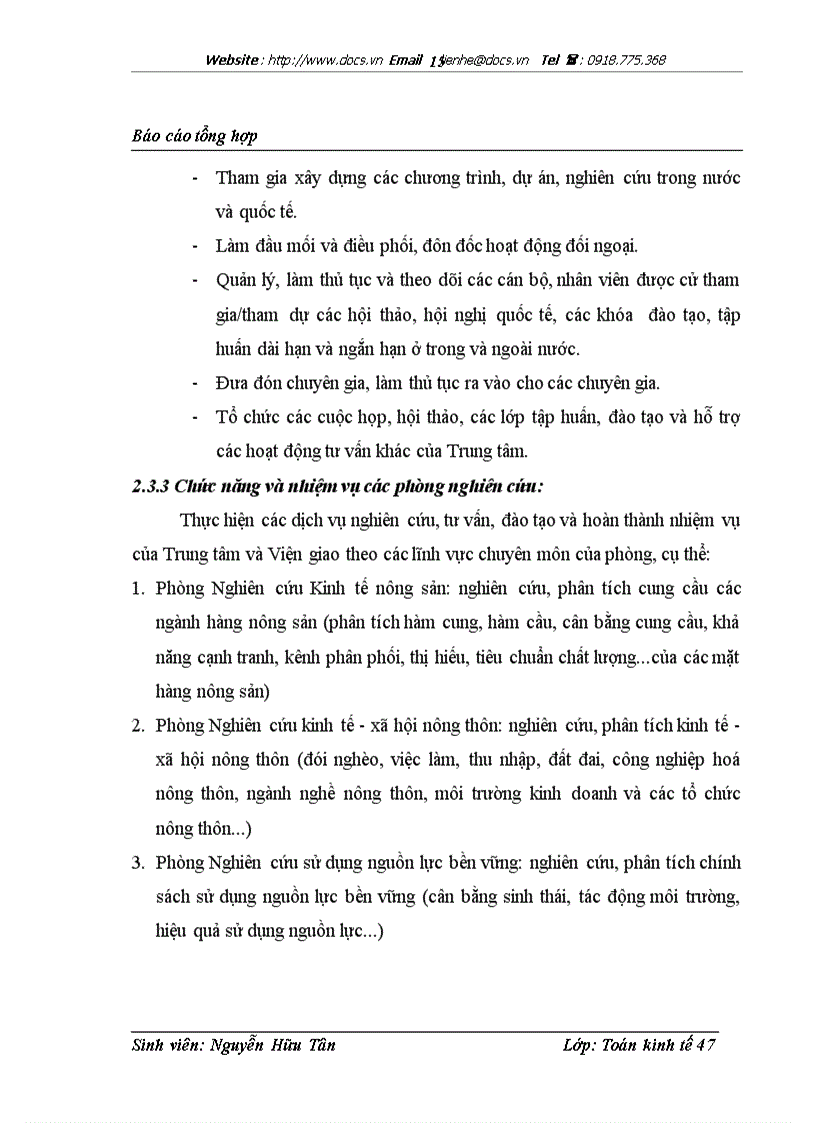 image for page Tổng quan về Viện Chính sách và Chiến lược Phát triển Nông nghiệp Nông thôn