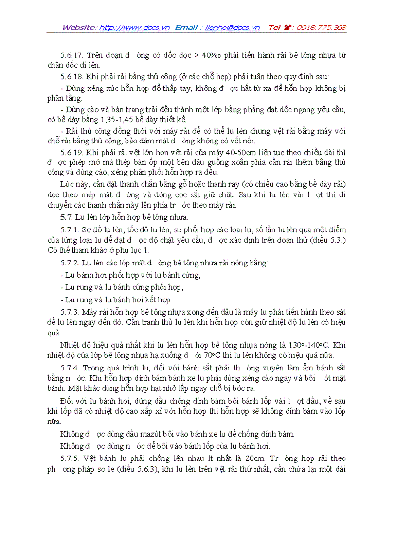 image for page Quy trình công nghệ thi công và nghiệm thu mặt đường bê tông nhựa