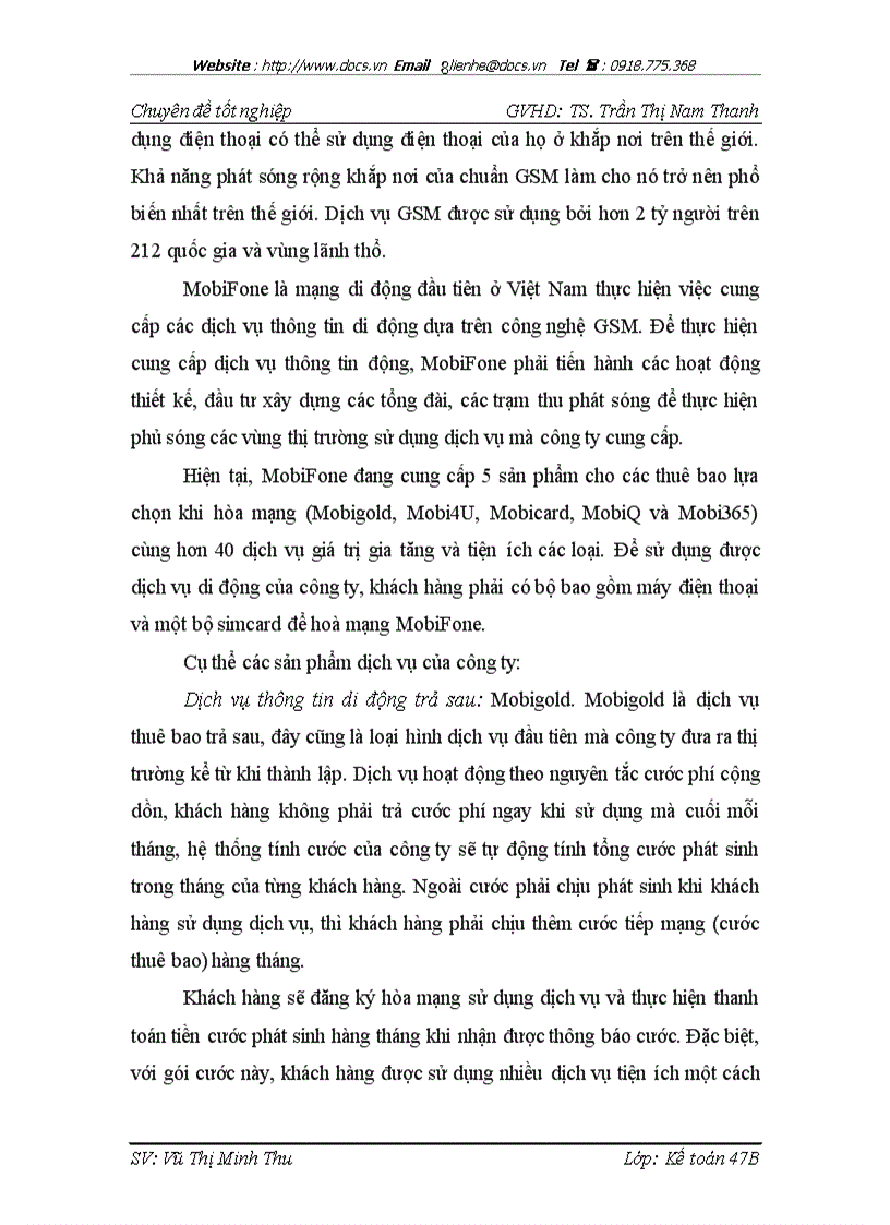 image for page Hoàn thiện hạch toán tài sản cố định với việc nâng cao hiệu quả sử dụng tài sản cố định tại công ty Thông tin di động