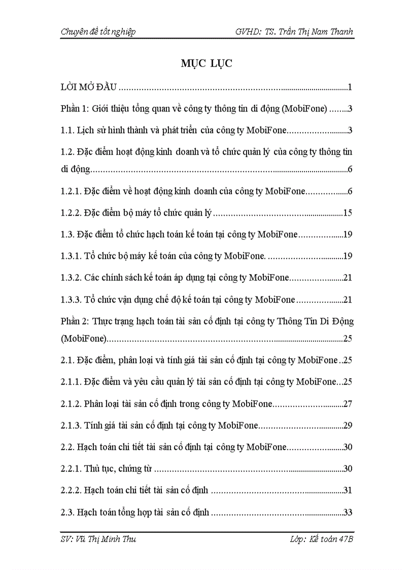 image for page Hoàn thiện hạch toán tài sản cố định với việc nâng cao hiệu quả sử dụng tài sản cố định tại công ty Thông tin di động