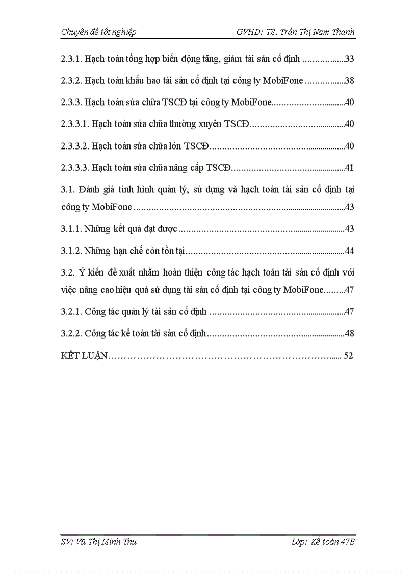 image for page Hoàn thiện hạch toán tài sản cố định với việc nâng cao hiệu quả sử dụng tài sản cố định tại công ty Thông tin di động