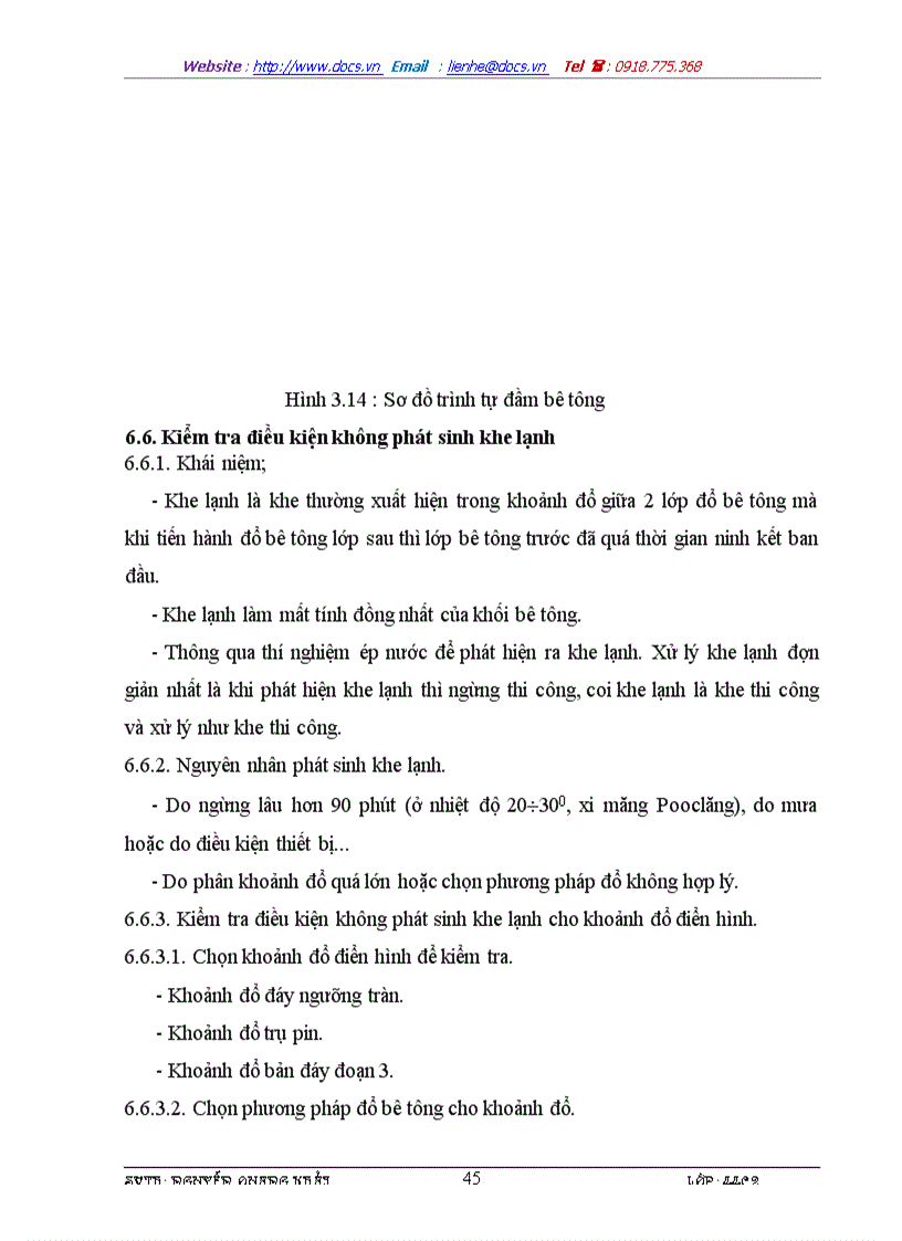 image for page Thi công bê tông tràn