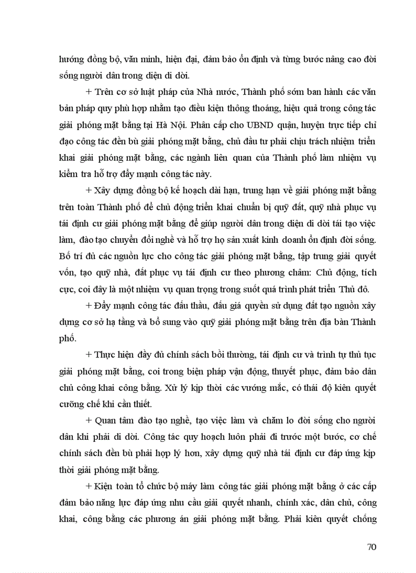 image for page Một số giải pháp chủ yếu nhằm đẩy nhanh công tác giải phóng mặt bằng trong thực hiện các dự án đầu tư trên địa bàn Thành phố Hà Nội