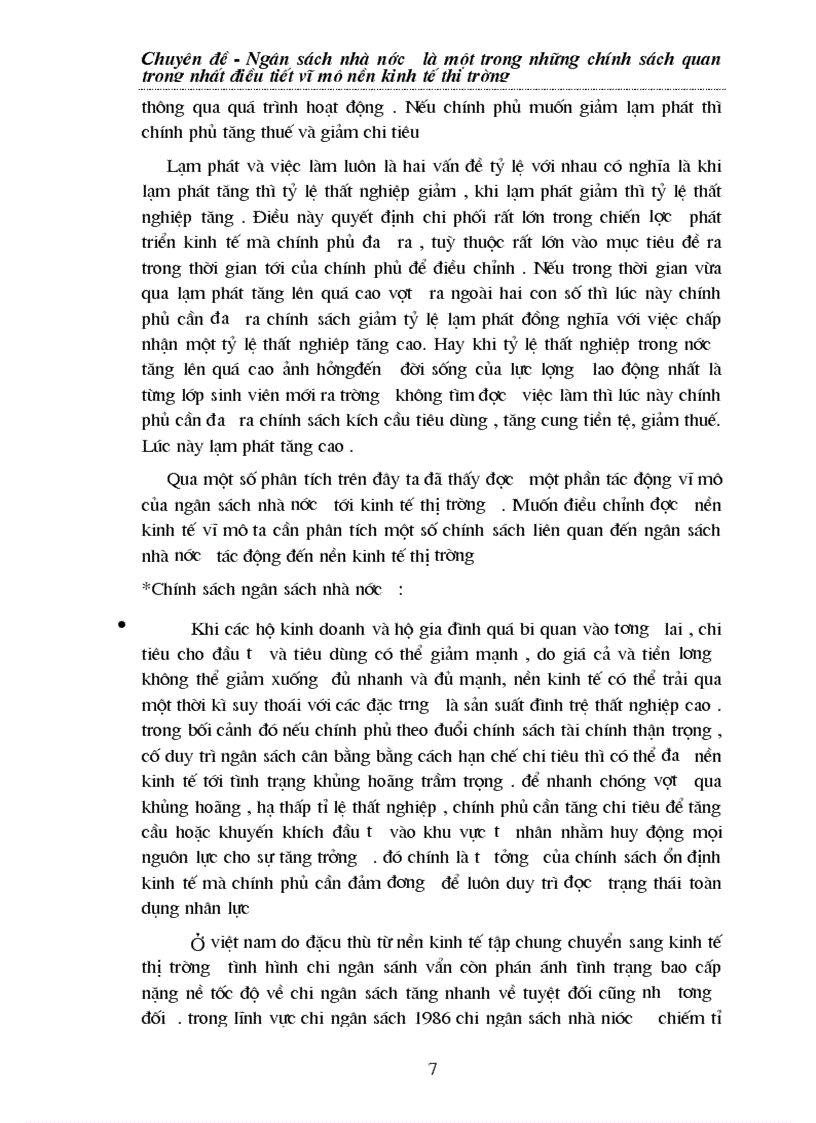 image for page Ngân sách nhà nước là một trong những chính sách quan trọng nhất điều tiết vĩ mô nền kinh tế thị trường