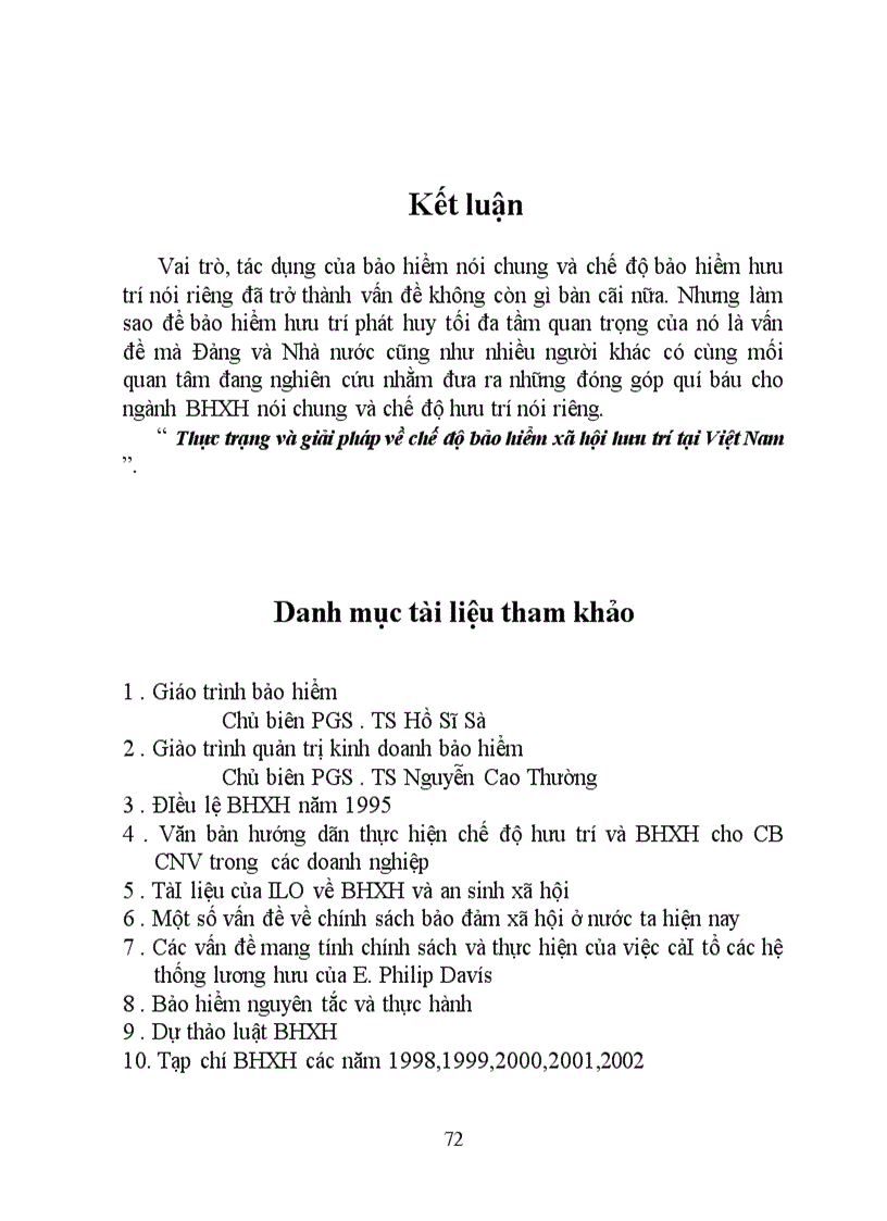 image for page Thực trạng và giải pháp về chế độ bảo hiểm xã hội hưu trí tại Việt Nam