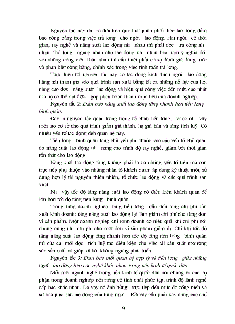 image for page Hoàn thiện các hình thức trả lương tại Công ty dệt Minh Khai Hà Nội