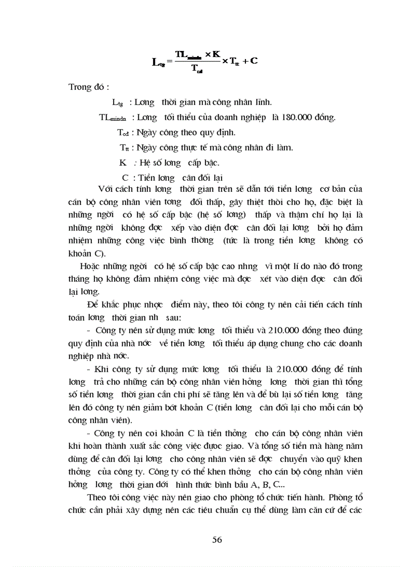 image for page Hoàn thiện các hình thức trả lương tại Công ty dệt Minh Khai Hà Nội