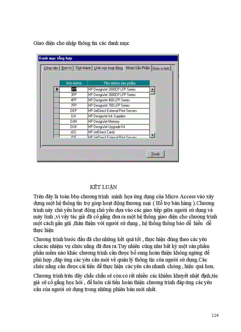 image for page Chương trình được xây dựng trên hệ quản trị cơ sở dữ liệu Microsoft Access