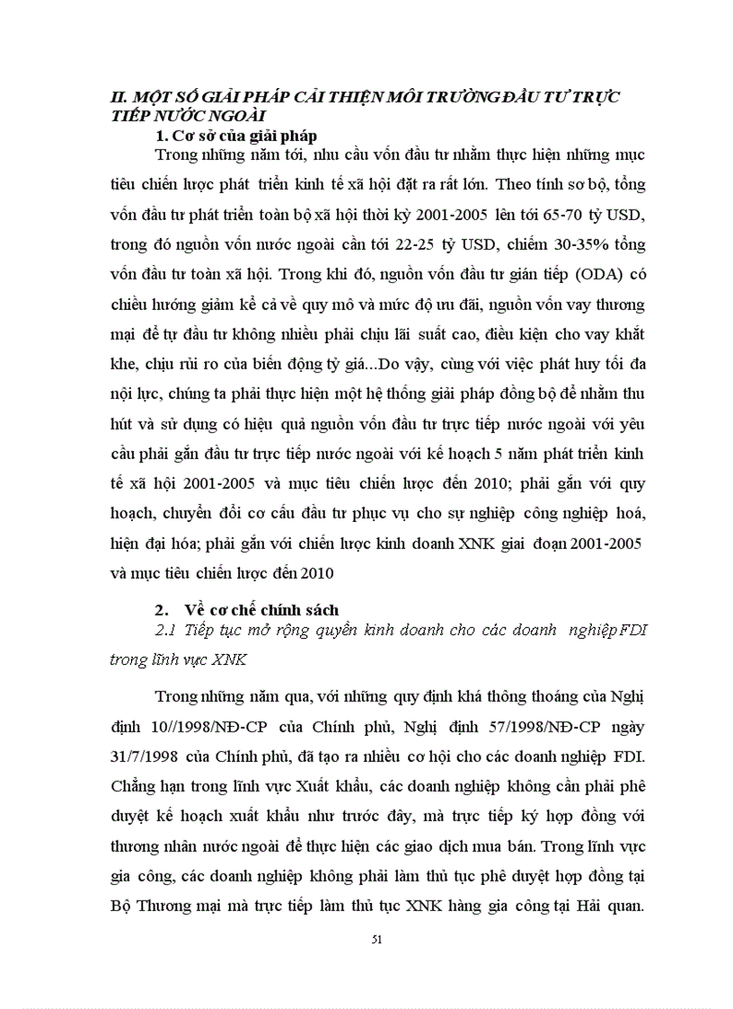 image for page Đầu tư trực tiếp nước ngoài tại Việt Nam Vài nét về thực trạng và giải pháp