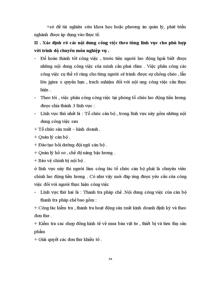 image for page Phân tích công việc tại phòng tổ chức lao động tiền lương thuộc công ty vật tư vận tải xi măng