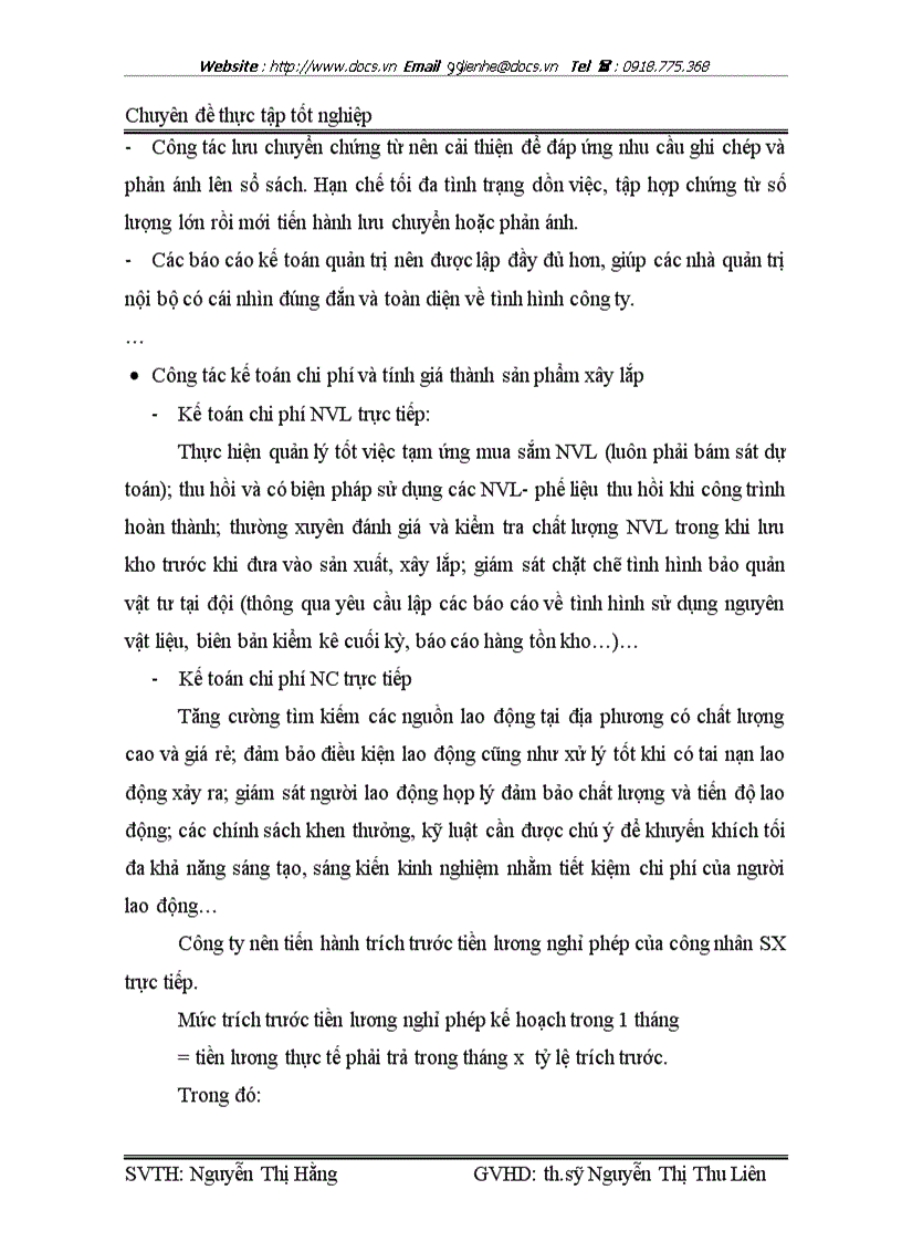 image for page Hoàn thiện kế toán chi phí sản xuất và tính giá thành sản phẩm xây lắp tại cty CP XD PTCSHT số 9