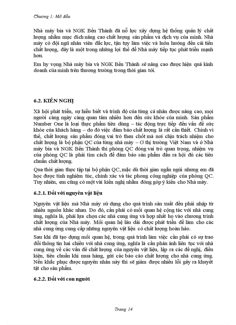 image for page Sử dụng công cụ quản lý chất lượng nhằm giảm tỷ lệ sản phẩm lỗi của nước tăng lực Number 1 Nhà máy bia và NGK Bến Thành