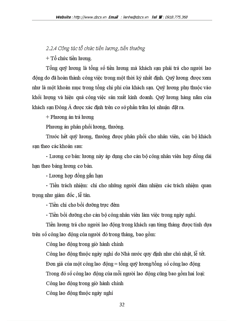 image for page Quản trị nhân sự tại khách sạn Đông Á thực trạng và giải pháp