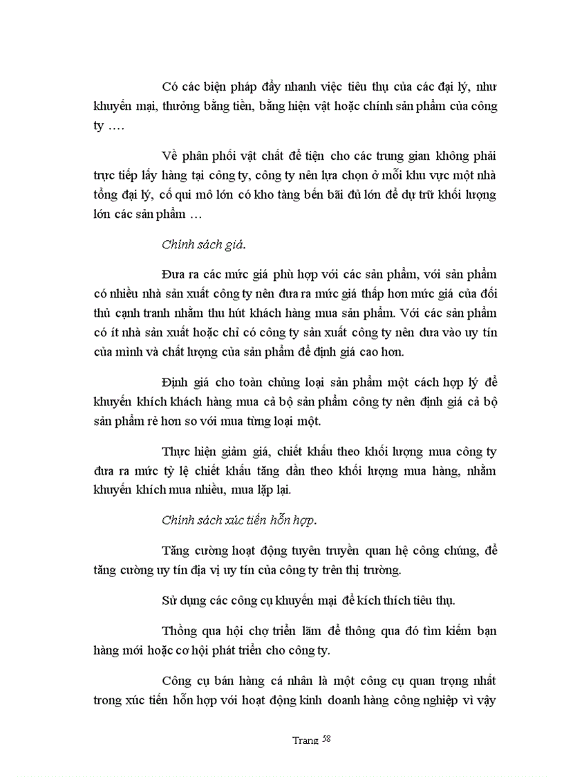image for page Một số giải pháp Marketing nhămg duy trì và mở rộng thị trường sản phẩm động cơ điện của công ty chế tạo máy điện Việt Nam Hungari