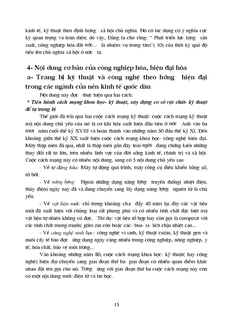 image for page Vấn đề đổi mới LLSX và QHSX trong quá trình CNH HĐH ở VN