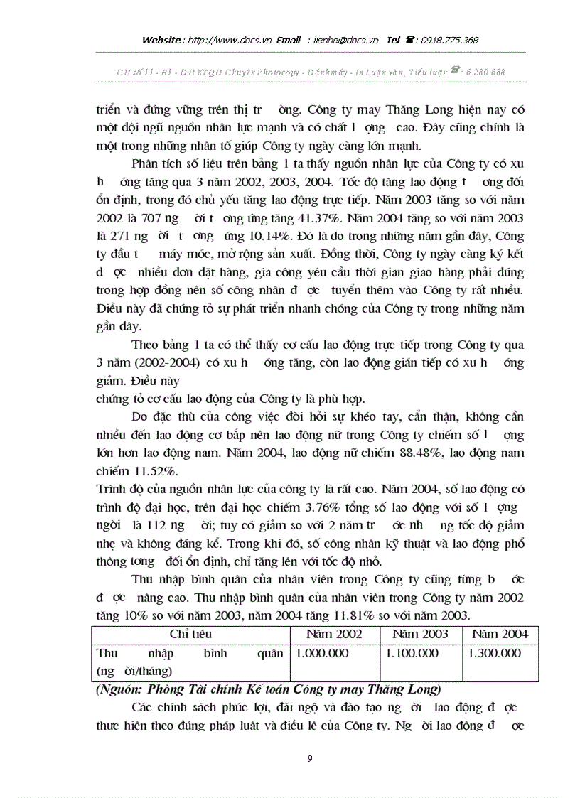 image for page Hoàn thiện hạch toán nguyên vật liệu tại Công ty cổ phần may Thăng Long