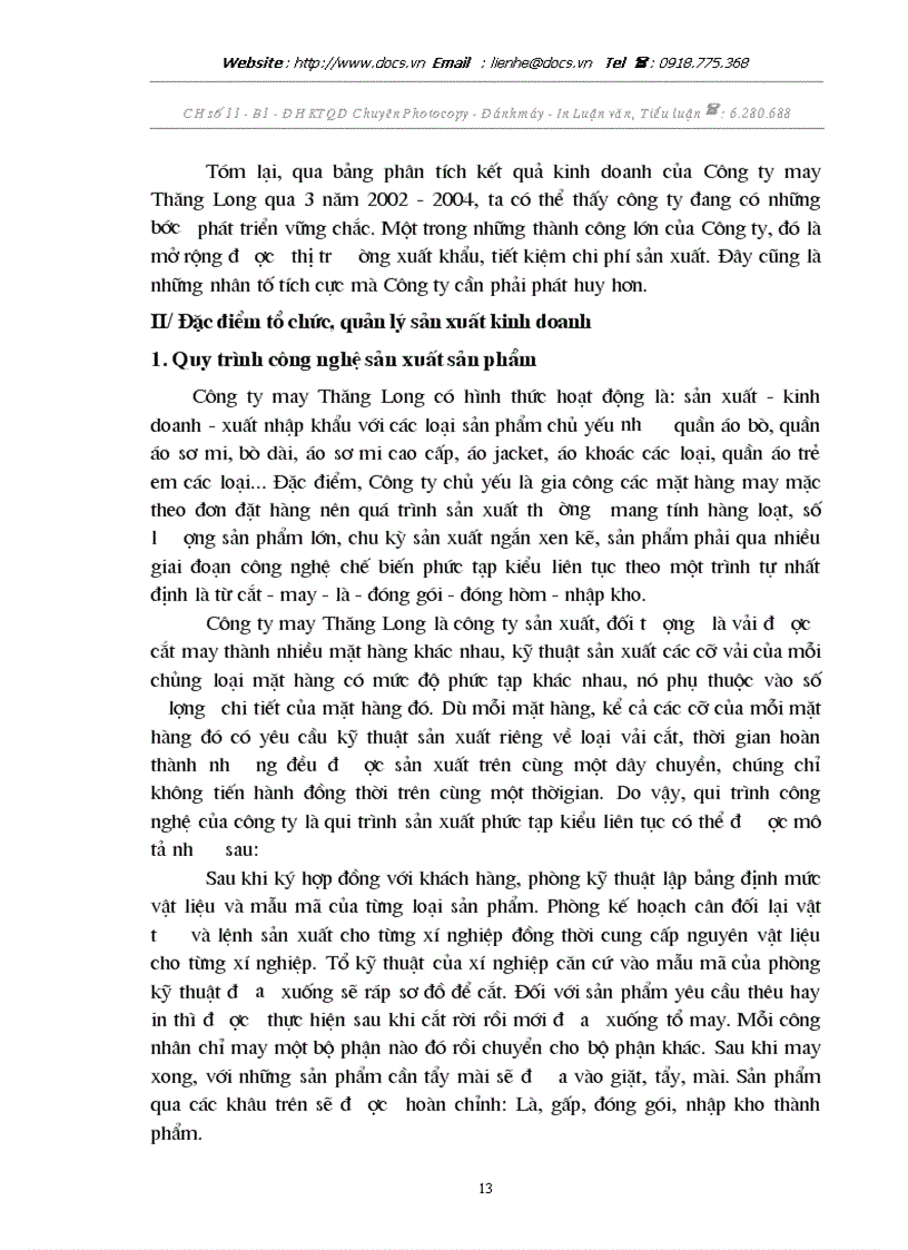 image for page Hoàn thiện hạch toán nguyên vật liệu tại Công ty cổ phần may Thăng Long