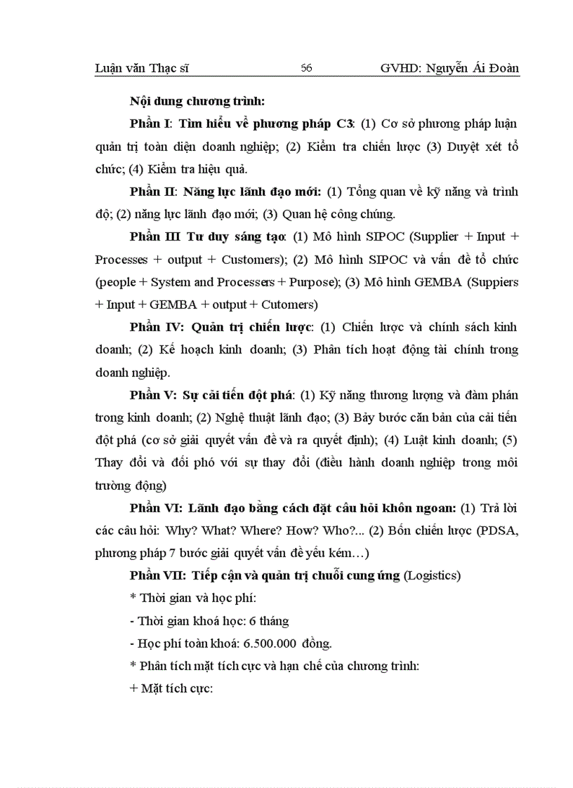 image for page Phân tích thực trạng công tác đào tạo nguồn nhân lực quản lý cho các dnvvn ở tp hcm