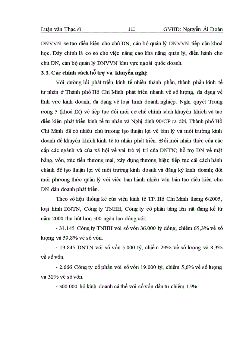 image for page Phân tích thực trạng công tác đào tạo nguồn nhân lực quản lý cho các dnvvn ở tp hcm