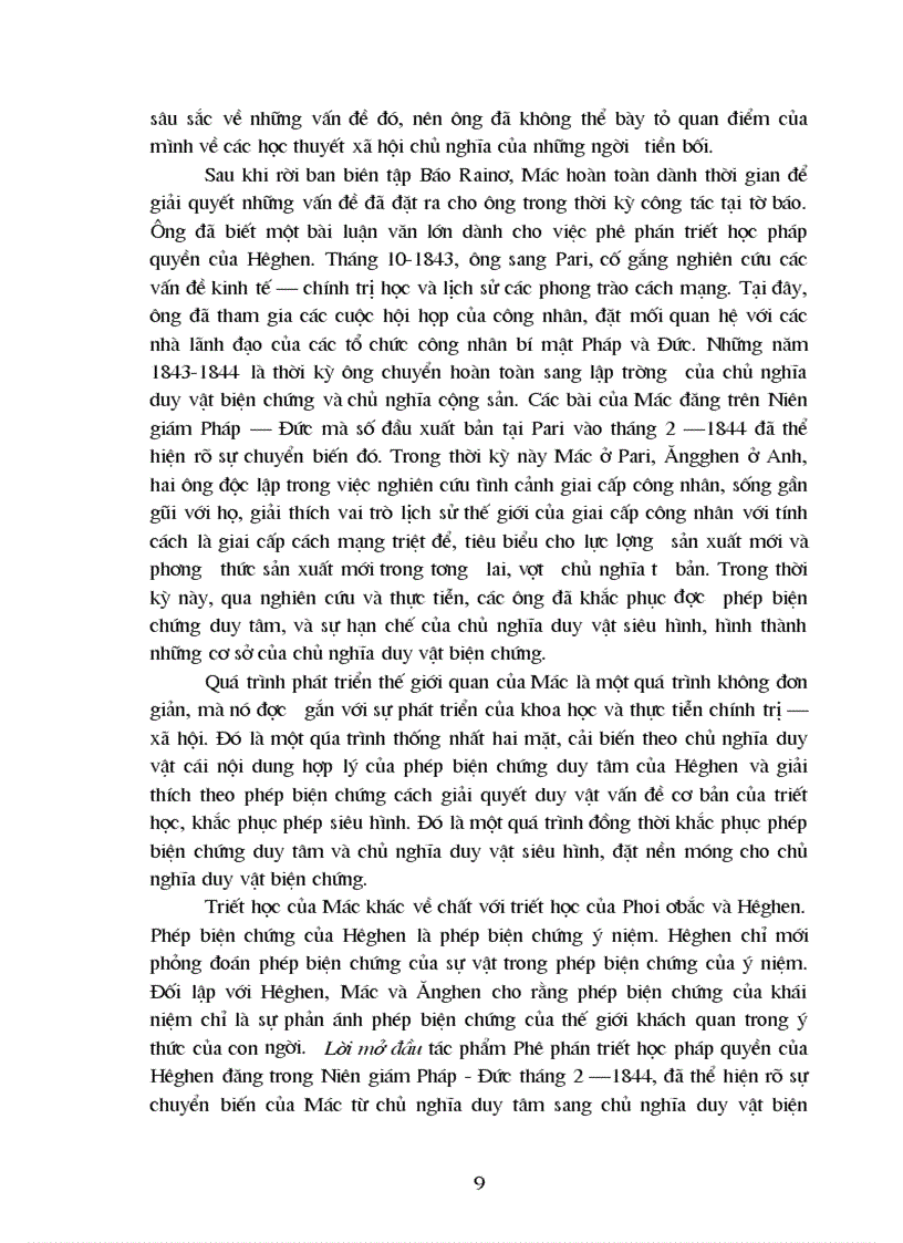 image for page Cuộc cách mạng triết học của Mác Ănghen và ý nghĩa