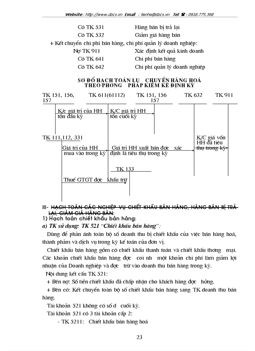image for page Một số phương hướng cần hoàn thiện trong công tác tổ chức hạch toán tiêu thụ sản phẩm hàng hoá và xác định kết quả kinh doanh tại Công ty Vận tải X