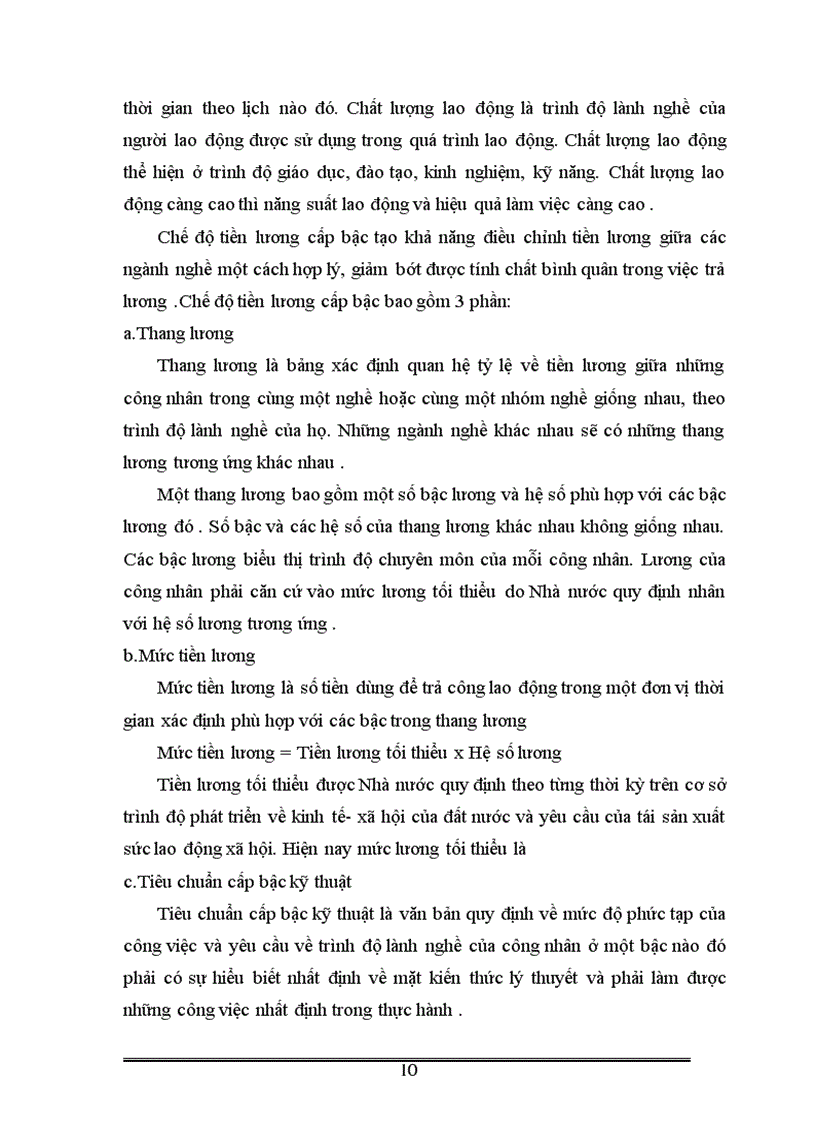 image for page Vận dụng một số phương pháp thống kê phân tích tình hình lao động và tiền lương ở Nhà máy thuốc lá Thăng Long thời kỳ 1995 2004