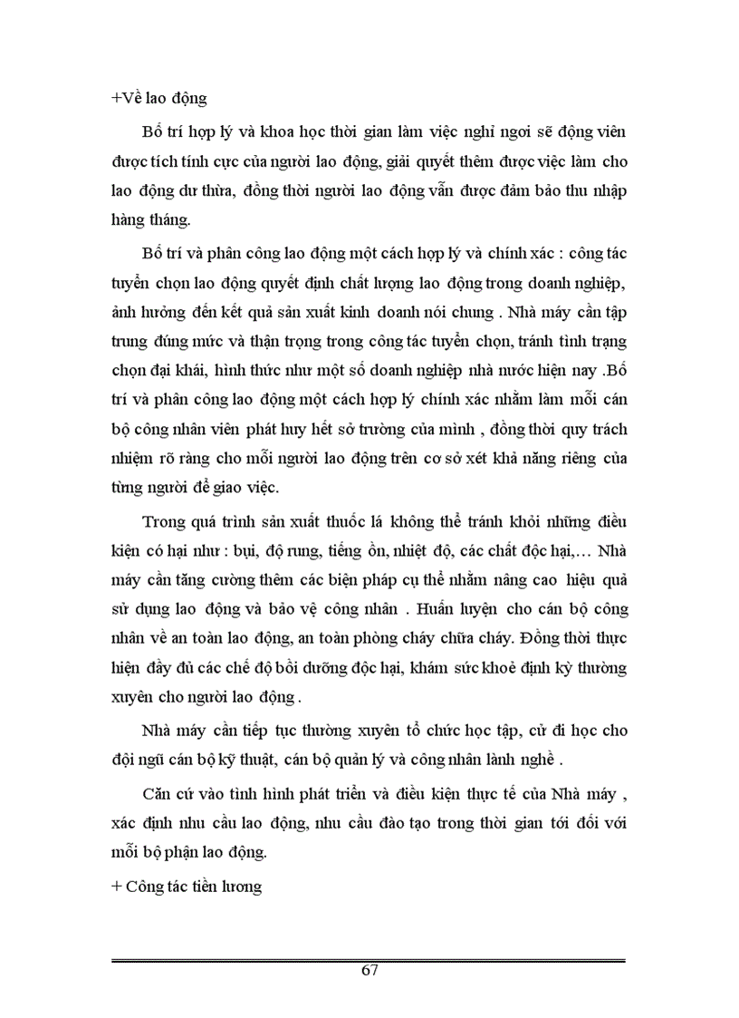 image for page Vận dụng một số phương pháp thống kê phân tích tình hình lao động và tiền lương ở Nhà máy thuốc lá Thăng Long thời kỳ 1995 2004
