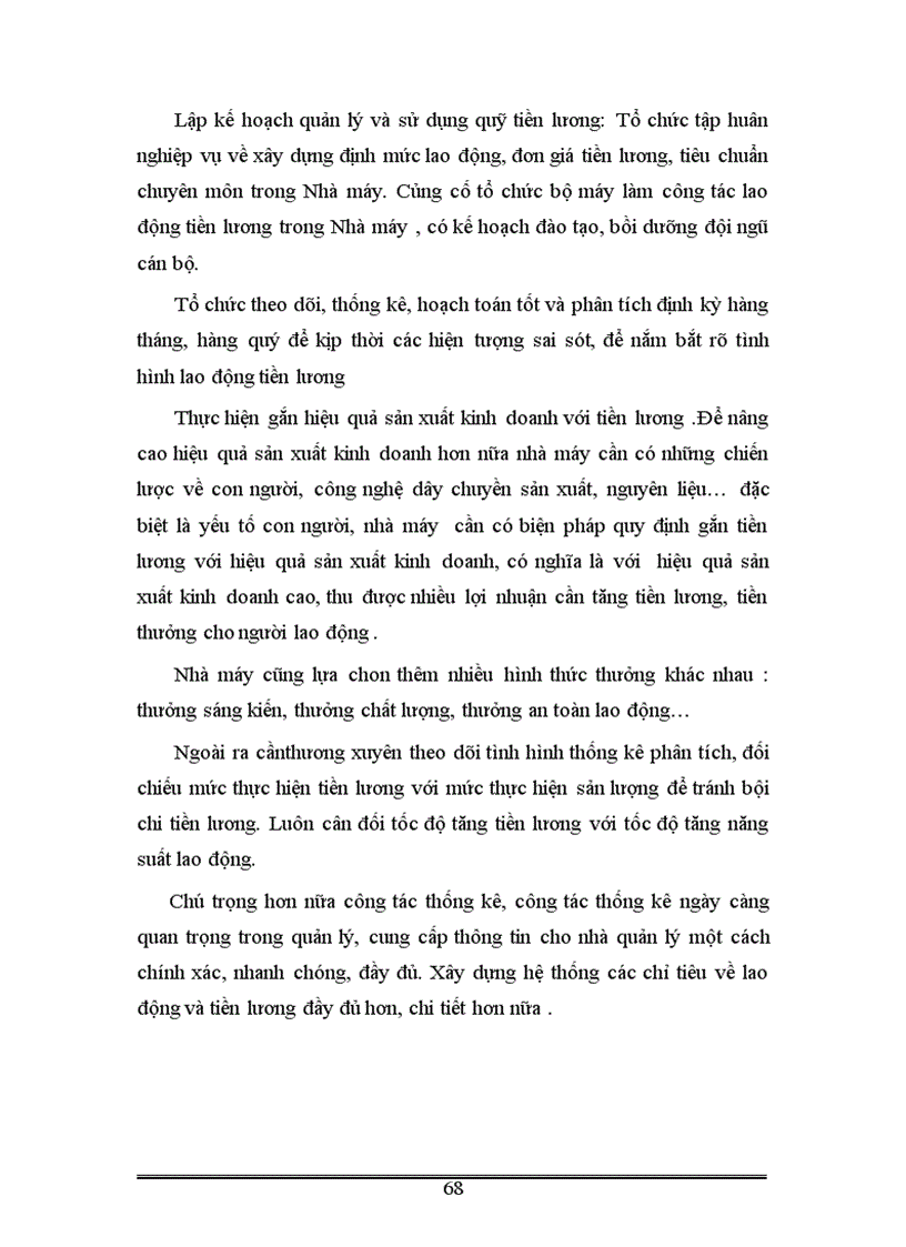 image for page Vận dụng một số phương pháp thống kê phân tích tình hình lao động và tiền lương ở Nhà máy thuốc lá Thăng Long thời kỳ 1995 2004