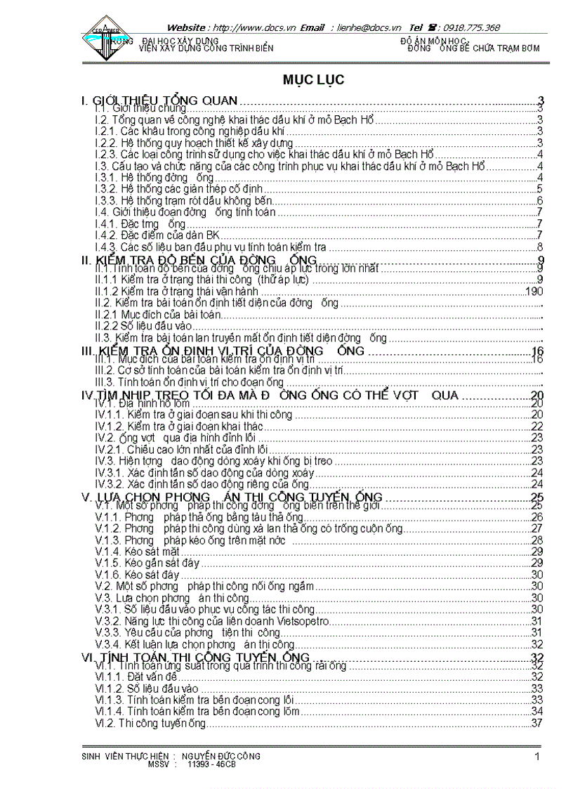 image for page Hiện tượng dao động dòng xoáy khi ống bị treo