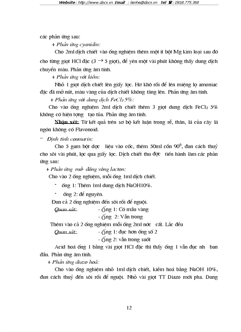 image for page Nghiên cứu đặc điểm thực vật và thành phần hoá học của cây lá ngón Gelsemium elegans Benth Loganiaceae