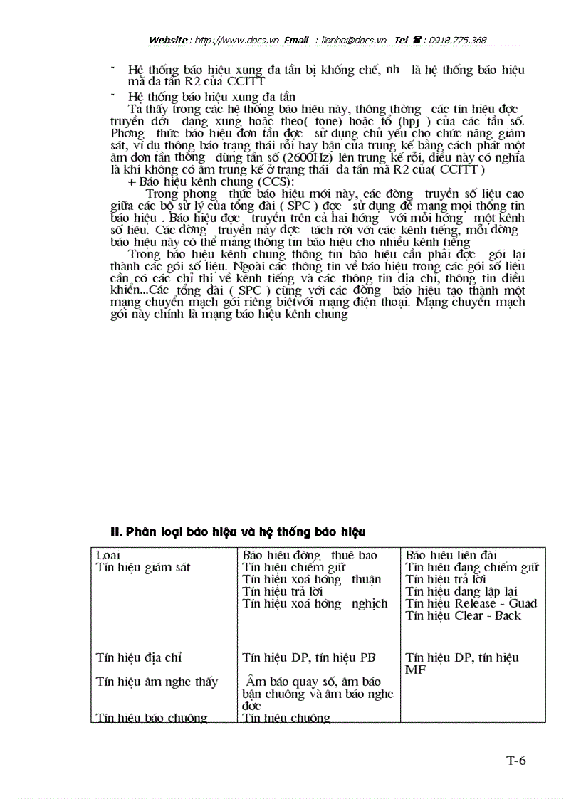 image for page Ứng dụng báo hiệu số 7 trong tổng đài Alcatel 1000 E10
