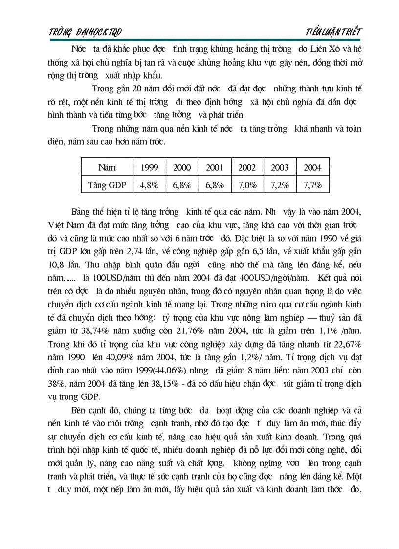 image for page VN trong xu thế hội nhập dưới con mắt triết học