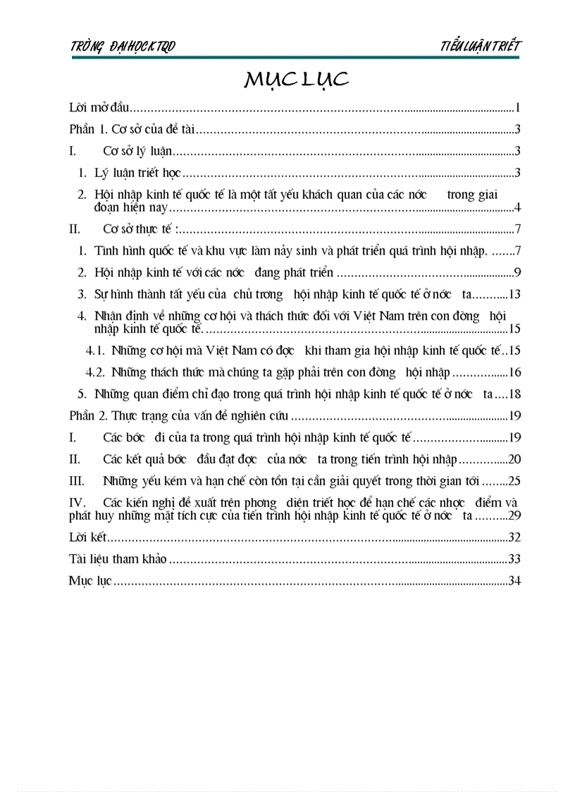 image for page VN trong xu thế hội nhập dưới con mắt triết học