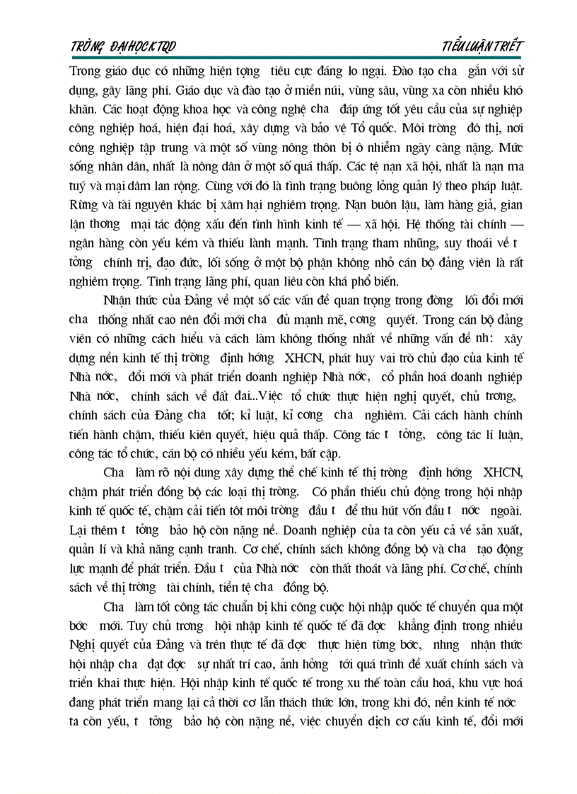 image for page VN trong xu thế hội nhập dưới con mắt triết học