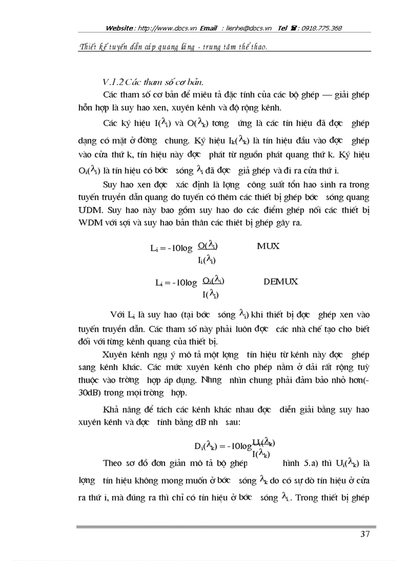 image for page Thiết kế tuyến dẫn cáp quang láng trung tâm thể thao