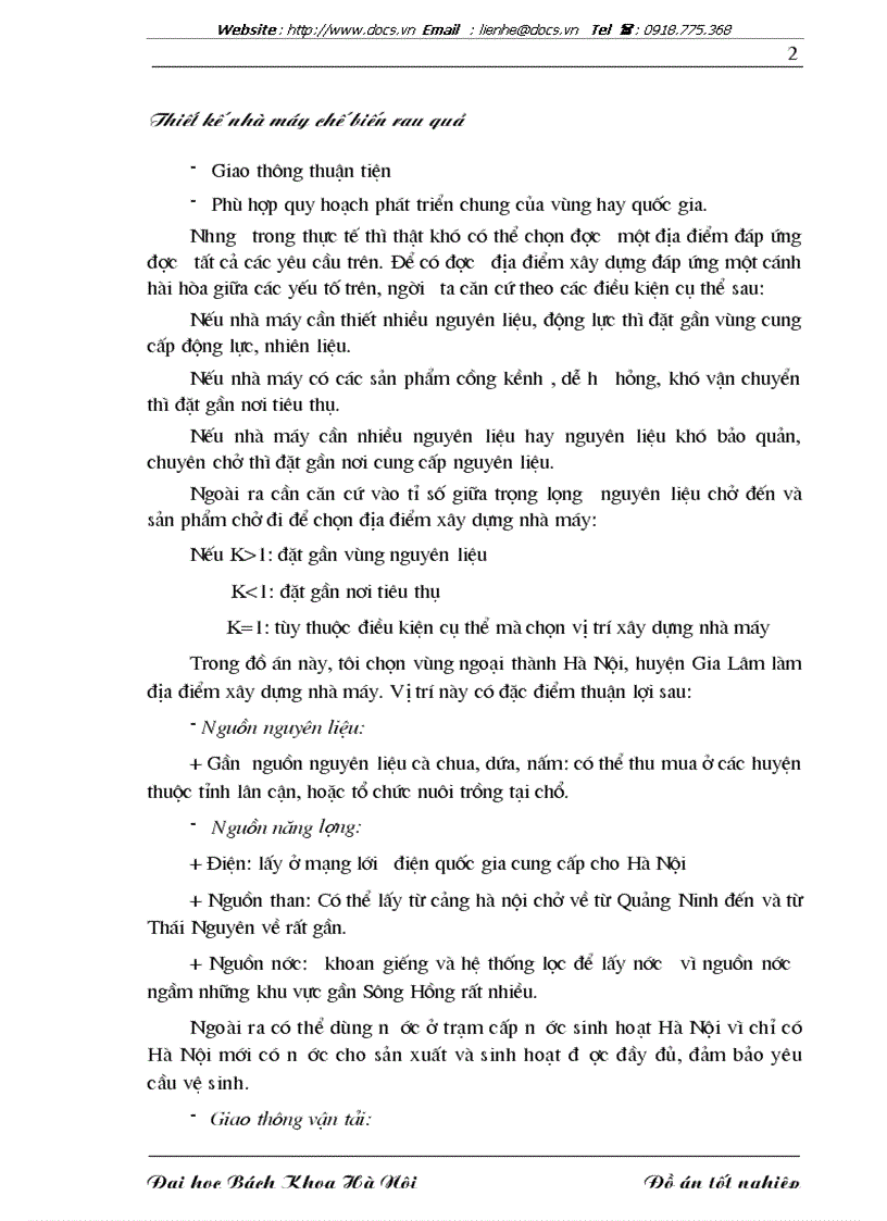 image for page Thiết kế nhà máy chế biến rau quả