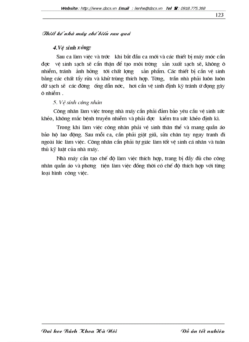 image for page Thiết kế nhà máy chế biến rau quả